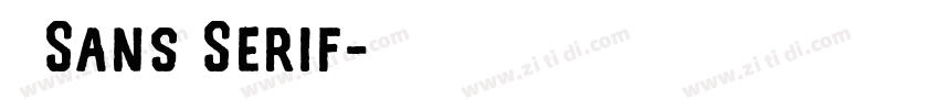 微软Sans Serif字体转换
